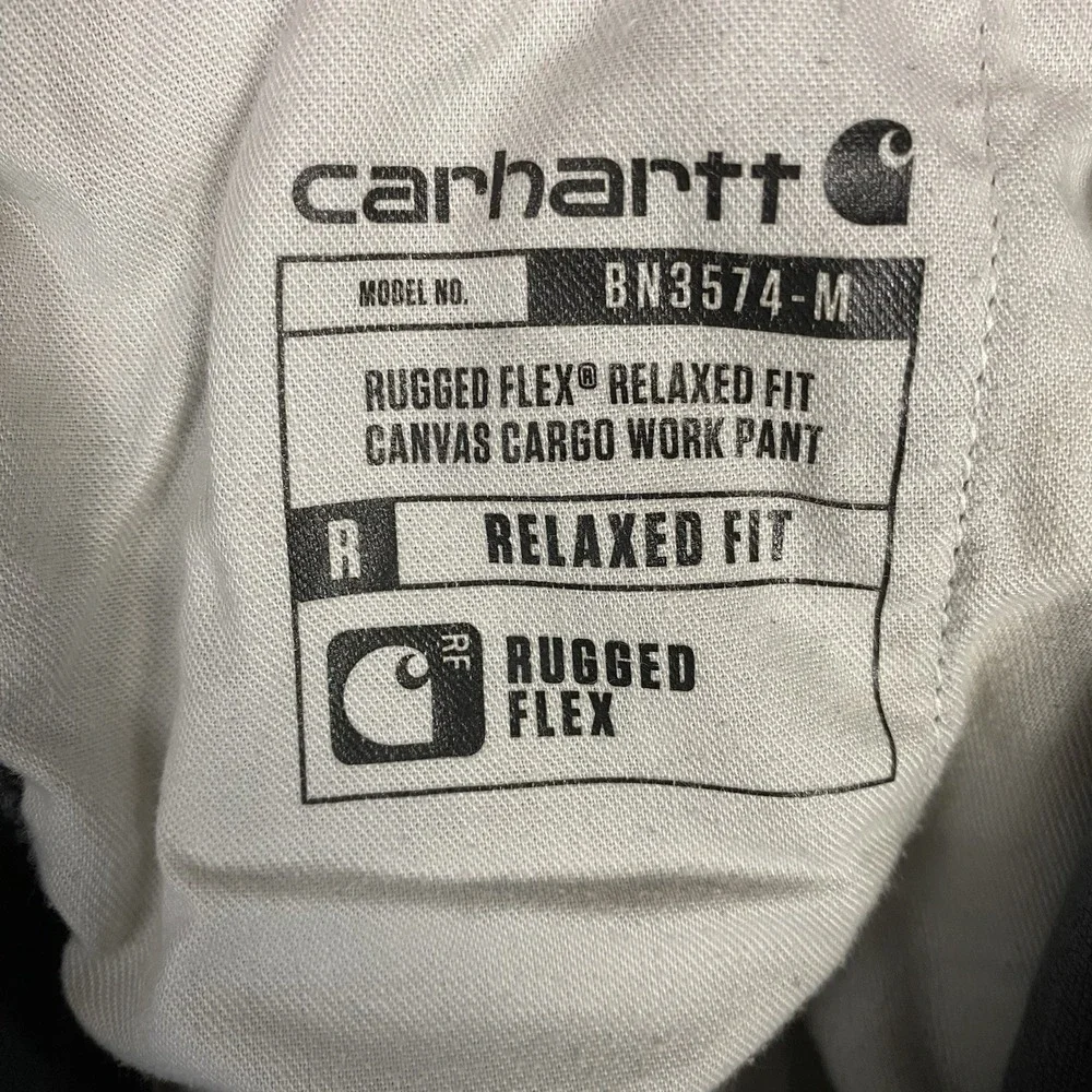 Carhartt Force Pants Men's 36x30 Gray Relaxed Fit Cargo Gorpcore Utililty